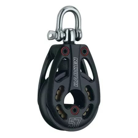 Fiddle Ratchet Block 57mm Aluminum Low-Load Block — SWIVEL