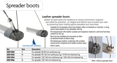 Spreader Boot 7 to 12mm flat spreader boot pk of 2