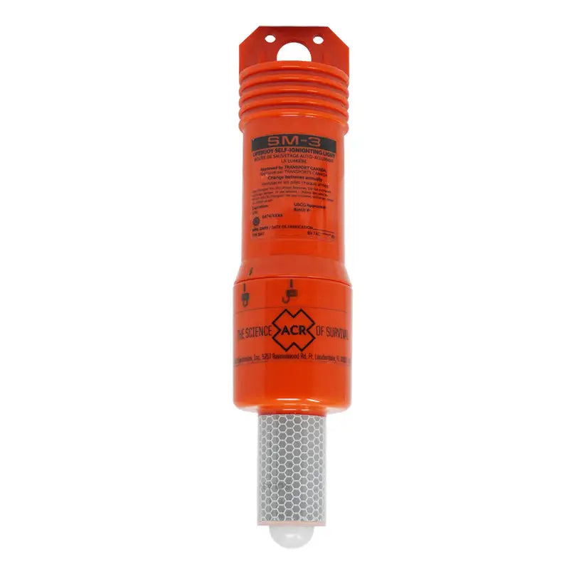 ACR SM-3 lifebuoy marker light with waterproof casing