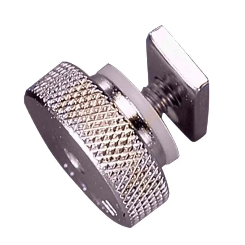 Davis flat large sail track stop in aluminum finish