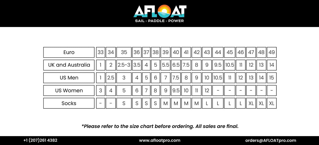 Gill_AFLOAT_sizing_chart_Shoes-Socks
