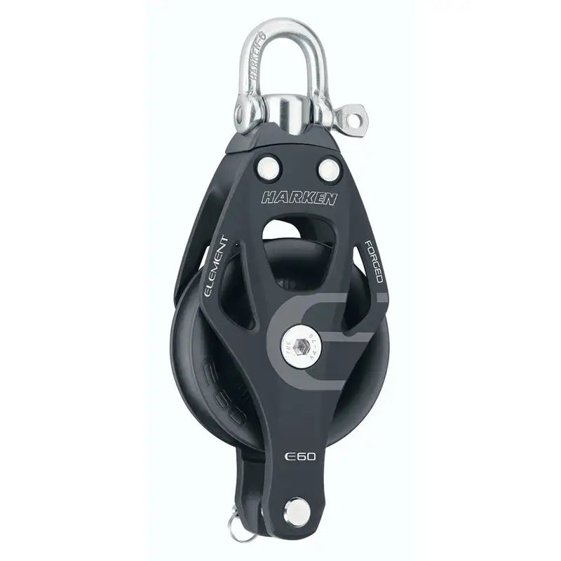 Harken60mmSingleAluminumElementBlockwSwivelBecket
