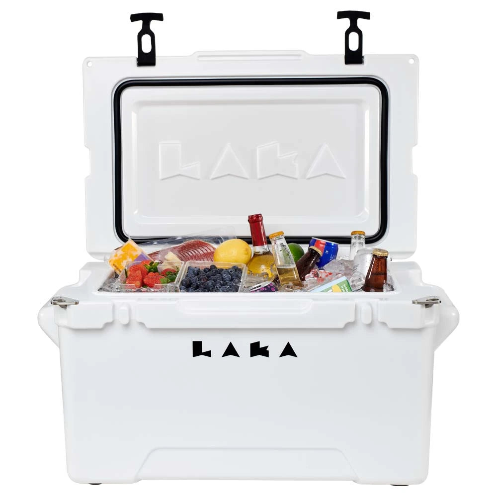 LAKA 45 Qt cooler stuffed with items