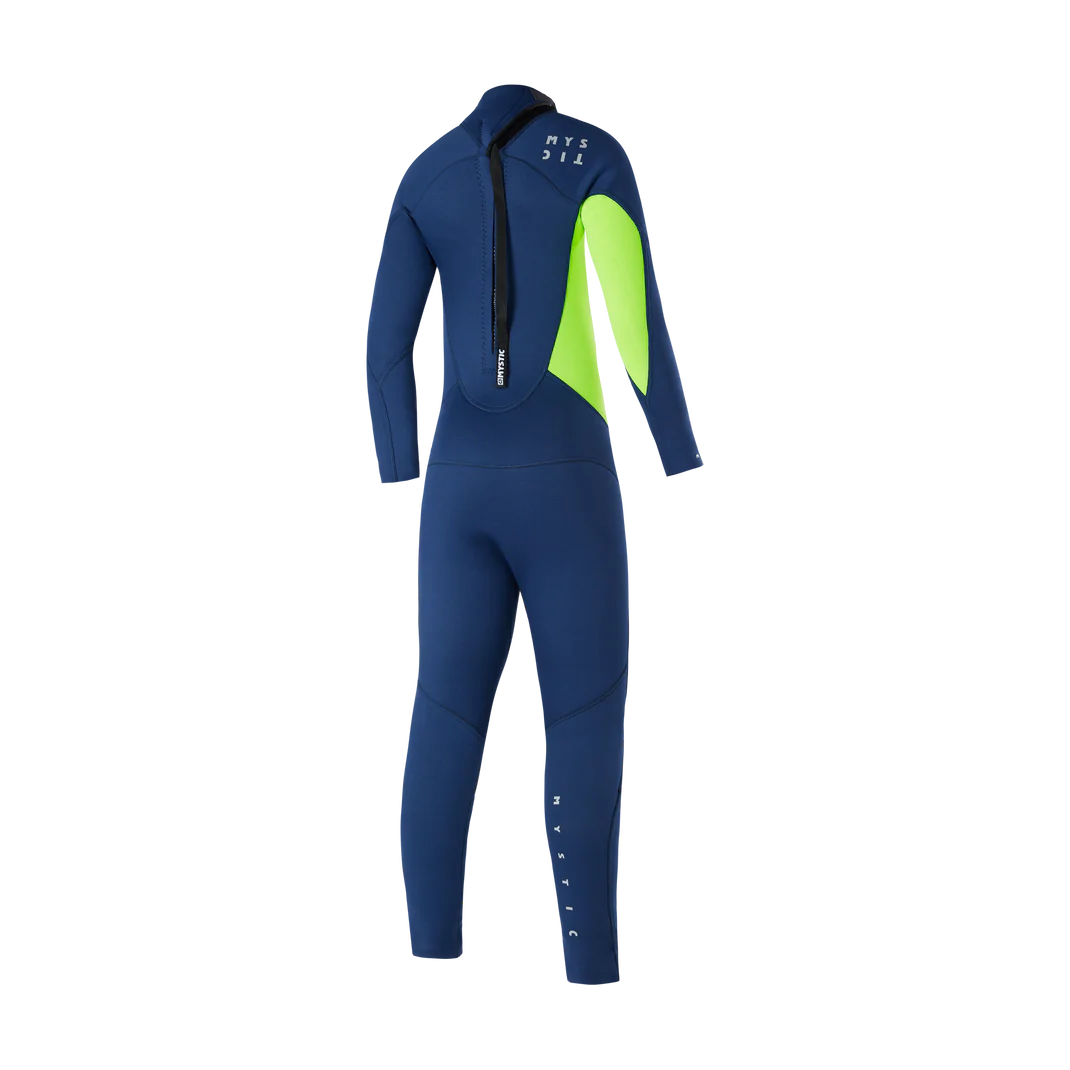 Mystic Star Junior Full Suit, Back Zip 3/2mm