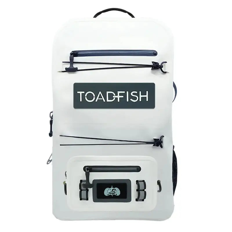 Toadfish waterproof backpack and sling in Sea Shell color