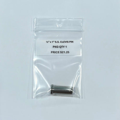 Lines & Rigging CLEVIS PIN—CP-8-32 1/2" x 1"