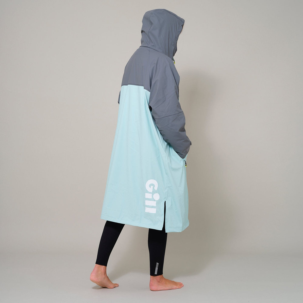 Parka M / Ash/Eggshell Aqua Parka