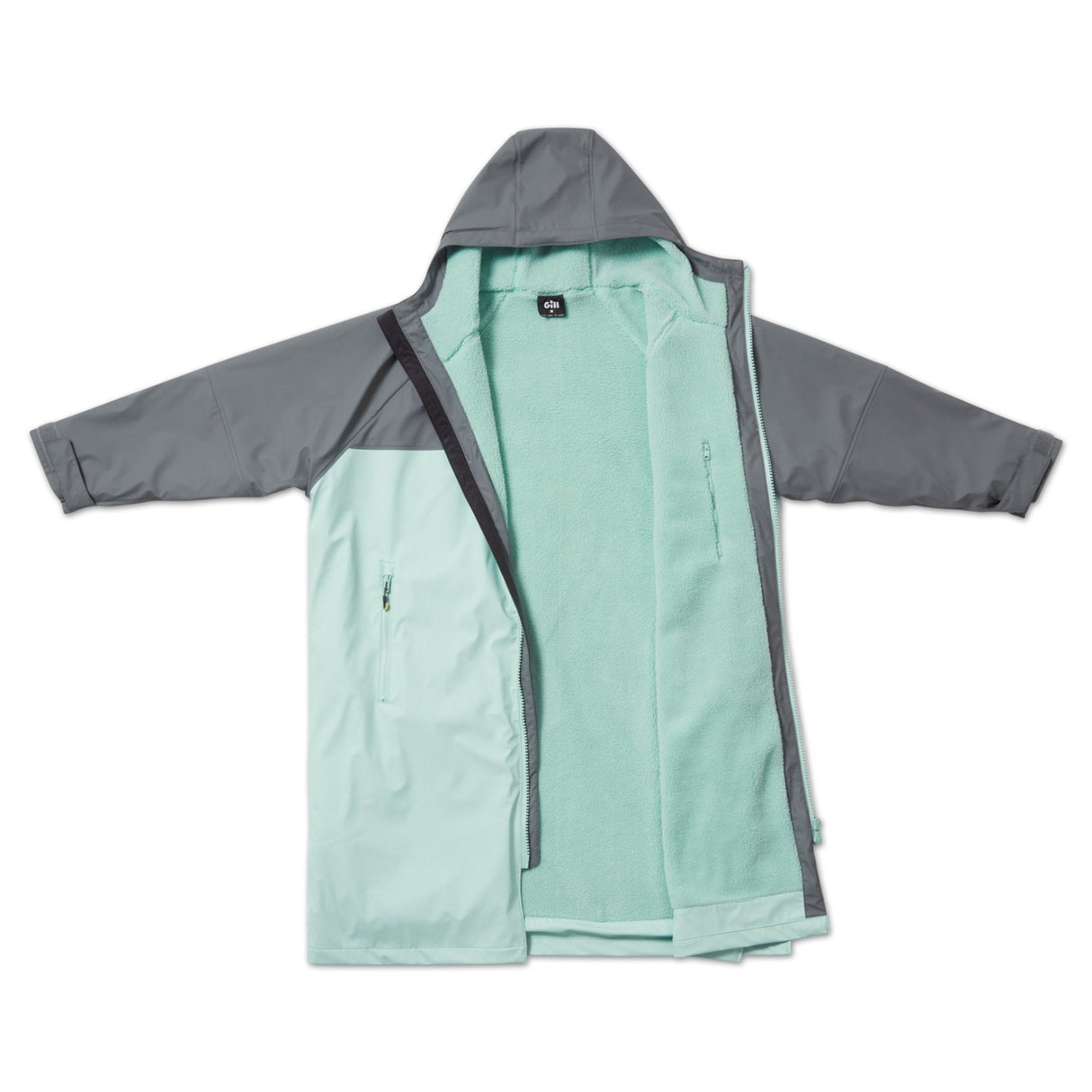 Parka M / Ash/Eggshell Aqua Parka