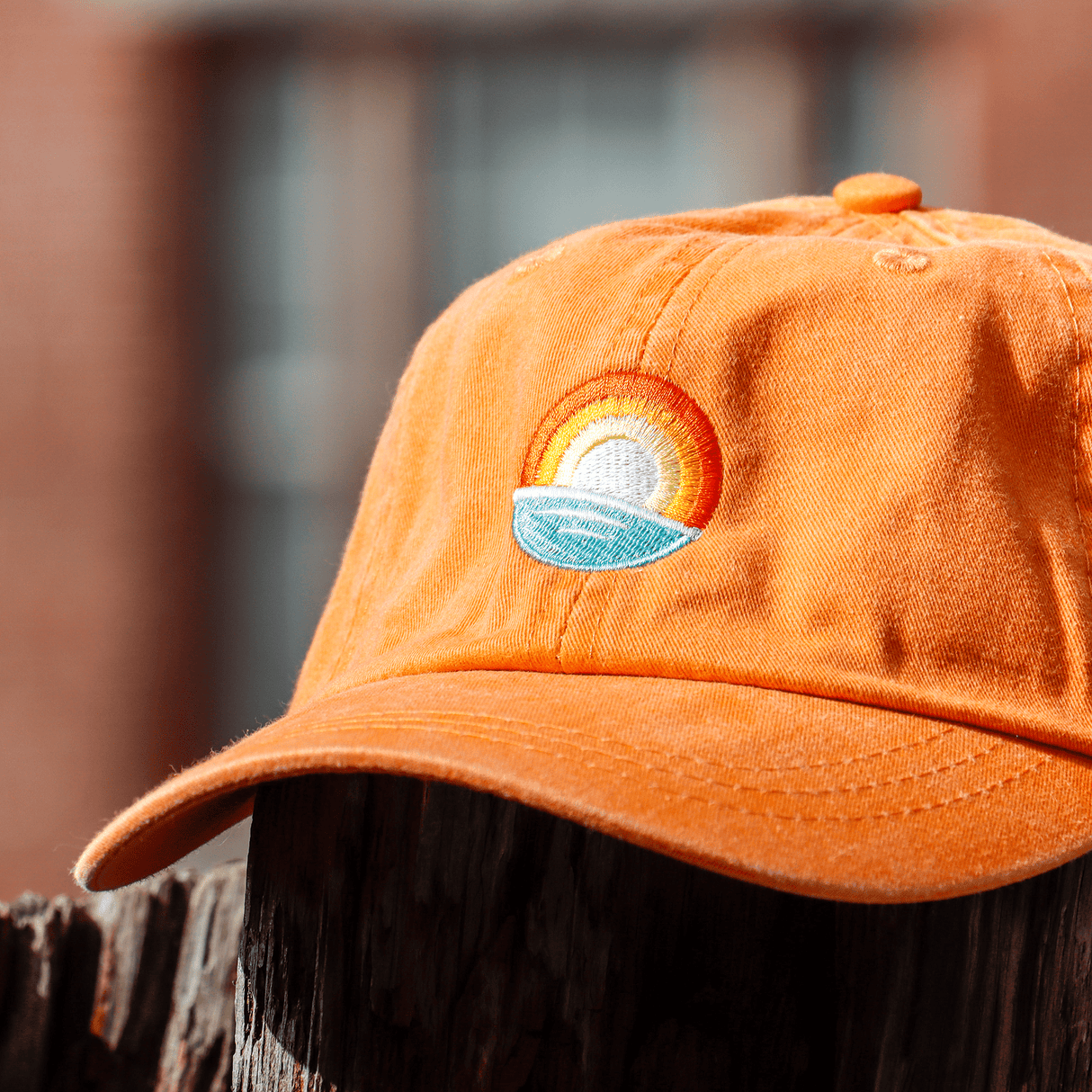Sun Cap Orange AFLOAT Sun Adams Cap