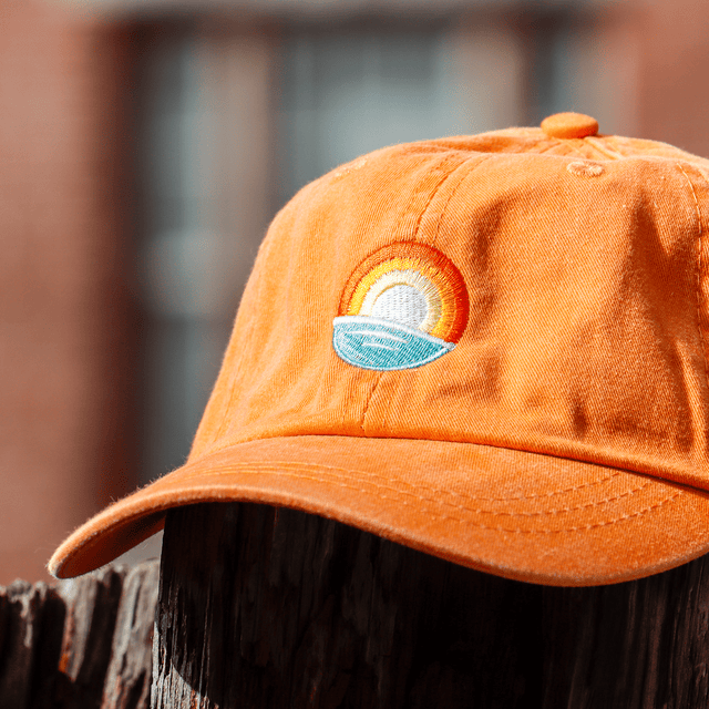 Sun Cap Orange AFLOAT Sun Adams Cap