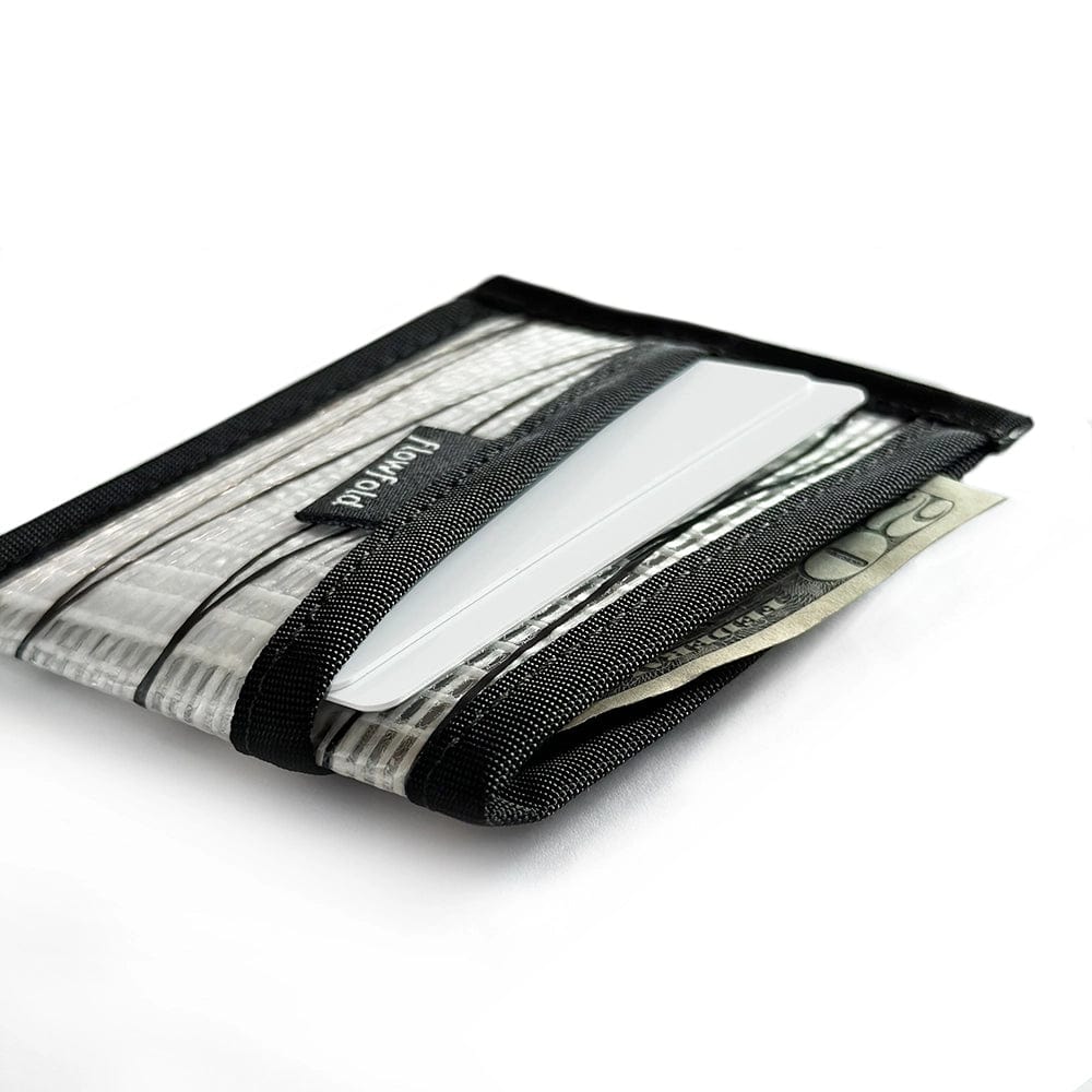 Three Pocket Wallet Recycled Sailcloth Craftsman - Three Pocket Wallet