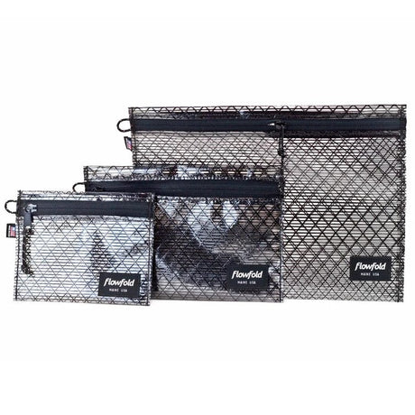 Water Resistant Pouch Recycled Sailcloth Voyager - Water Resistant Pouch / Utility Zipper Pouches