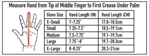 Solite Wing, Paddle Gauntlet Pre-Bent Glove