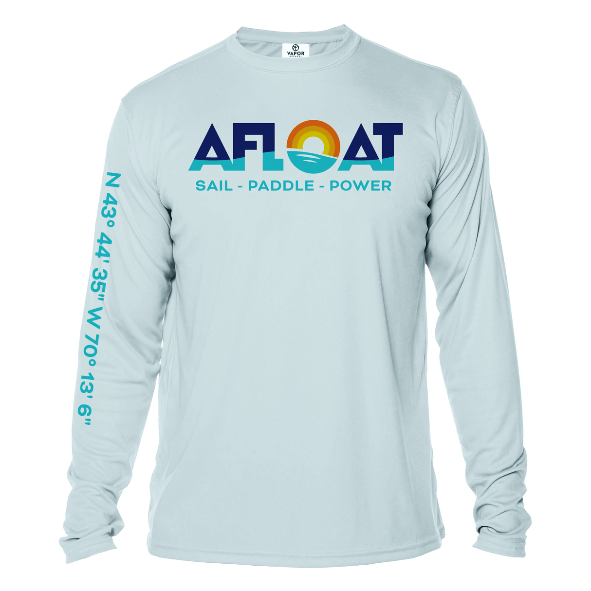Vapor Shirt UNISEX Exclusive WaveRider Vapor SOLAR BLOC Long Sleeve Shirt
