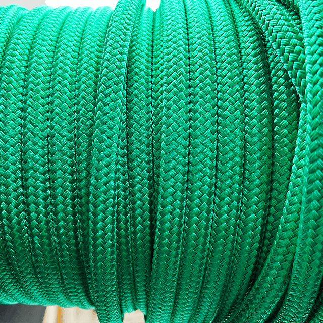 Lines & Rigging 1/2" (12mm) Green MaxiBraid Plus