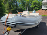 2007 15' AB DLX Hard Bottom Inflatable Power Boat - Used