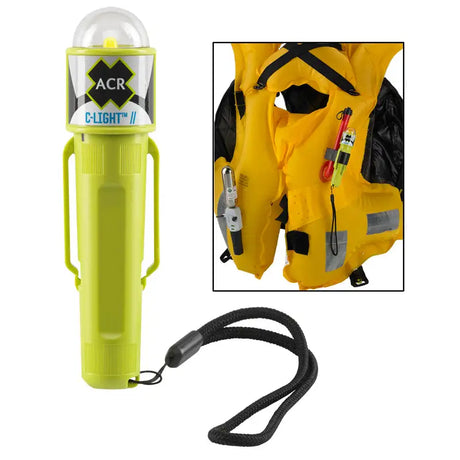 ACR C-Light LED handheld emergency light for marine use