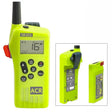 ACR SR203 VHF handheld survival radio for marine emergencies.