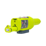 Back view of ACR Pathfinder SART showing battery compartment and attachment points