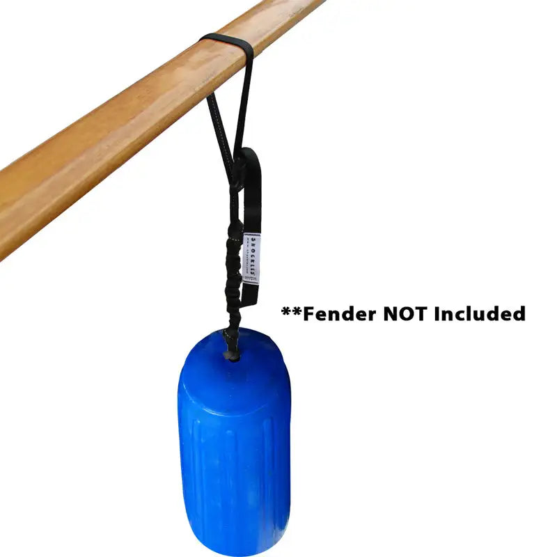 Black Davis Shockles FenderFriend center-tube fender hanger