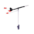 Davis WindTrak 10 Sport wind vane for sailboats showing pointer and mast mount