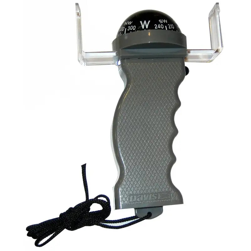 Davis hand bearing compass with illuminated dial