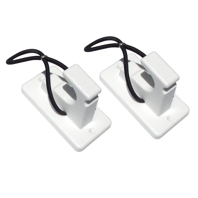 Deep Blue Marine Rod, Gaff, Brush & Dock Line Holder pair marine boat accessory
