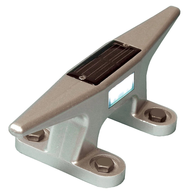 Dock Edge Solar 10 inch aluminum dock cleat marine boat hardware
