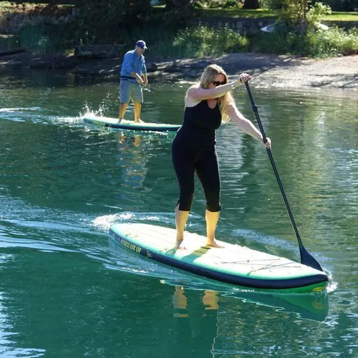 Oar Board Adventure Row 13' 4" SUP Standup Paddle Board Rower Combo Package - Used