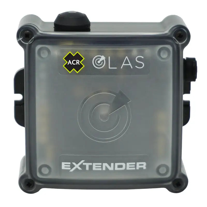 Front view of ACR OLAS Extender personal locator beacon