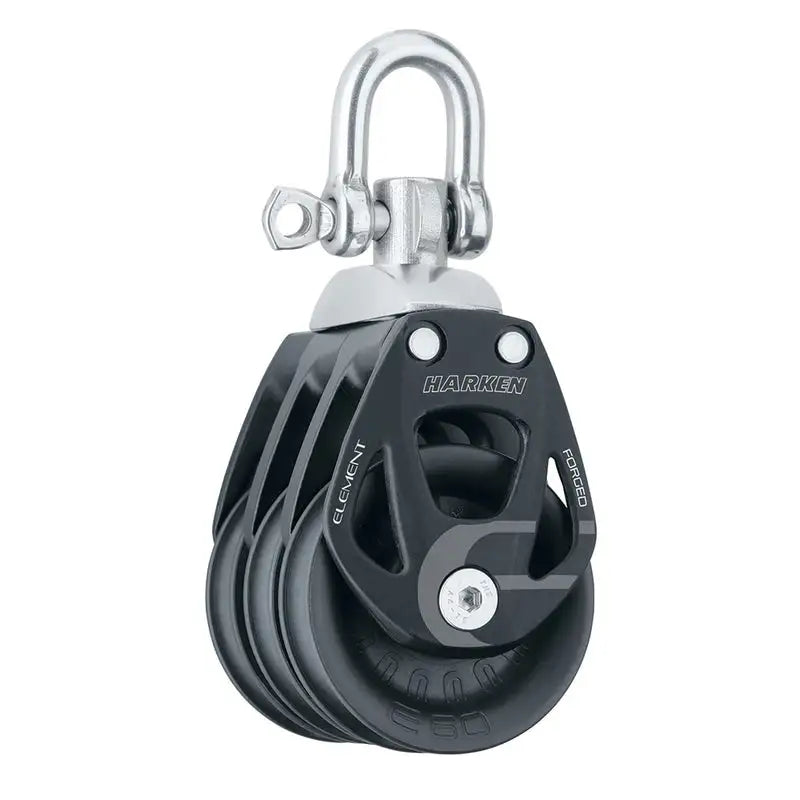 Harken60mmTripleAluminumElementBlockwSwivel