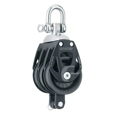 Harken 60mm Triple Aluminum Element Block wSwivel Becket
