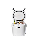 LAKA Coolers 30 Qt Cooler w/Telescoping Handle Wheels