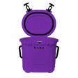 LAKA 20 Qt rotomolded hard cooler in compact design PURPLE