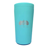Toadfish Non-Tipping Can Cooler 2.0 with universal design TEAL