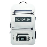 Toadfish waterproof backpack and sling in Sea Shell color
