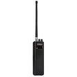 Uniden PRO401HH handheld CB radio with control buttons and antenna
