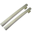 White Davis Removable Chafe Guards pair for dock lines