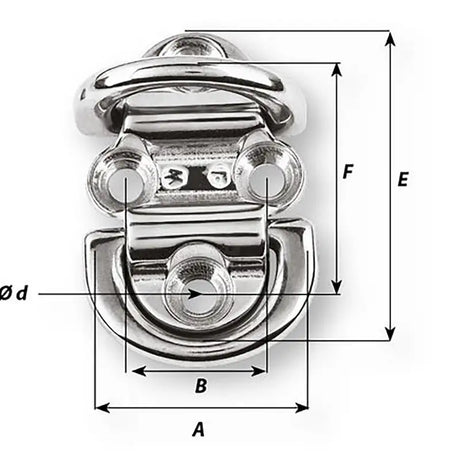 WichardDoubleFoldingPadEye-8mmDiameter-516_2