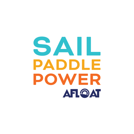 AFLOAT Decal AFLOAT—SAIL-PADDLE-POWER Sticker