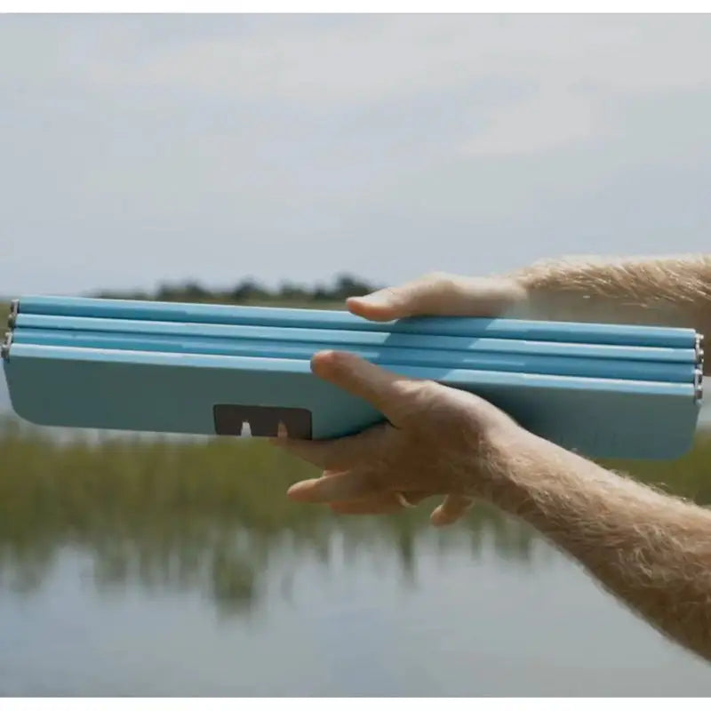 built-in knife sharpener on Toadfish folding cutting board