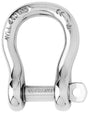 Bow Shackles - Stainless Steel Captive pin bow shackle - Dia 4 mm