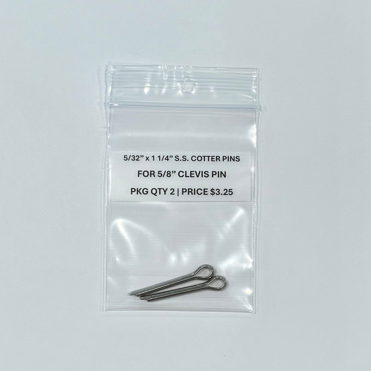 Lines & Rigging COTTER PINS—C-5-5 FOR 5/8"