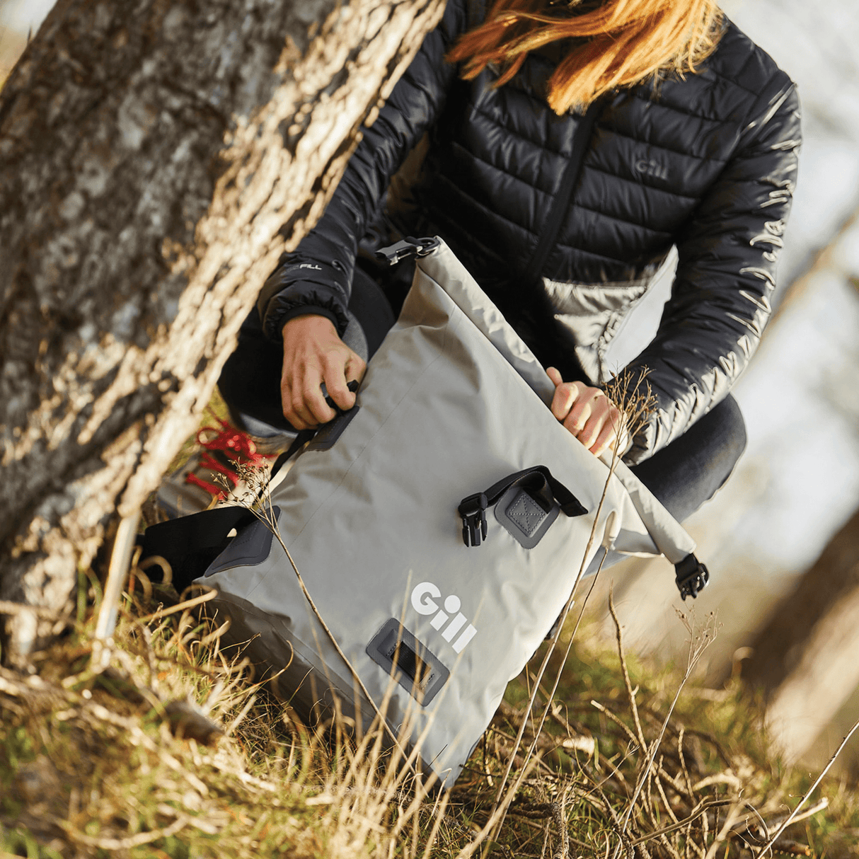 Backpack Grey Grey Voyager Day Pack