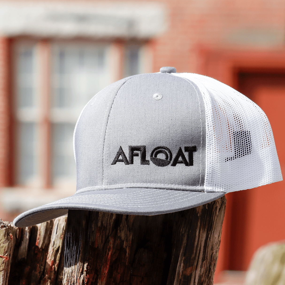 Snapback Heather Grey AFLOAT Snapback Trucker Hat