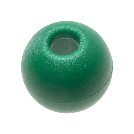 Tie Ball Green Rope Stopper Ball, Line up to 3/16"