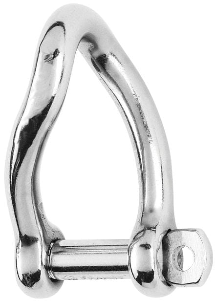 D Shackles Standard Self-locking twisted shackle - Dia 5 mm