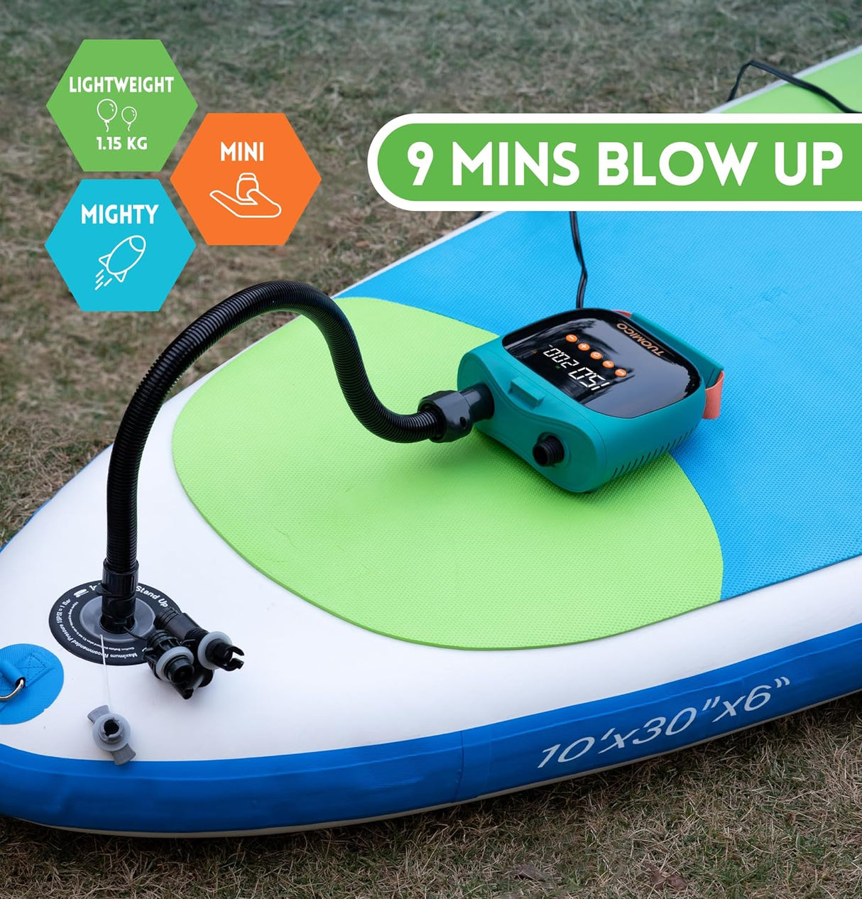 Paddle Tuomico 20PSI Paddle Board Pump