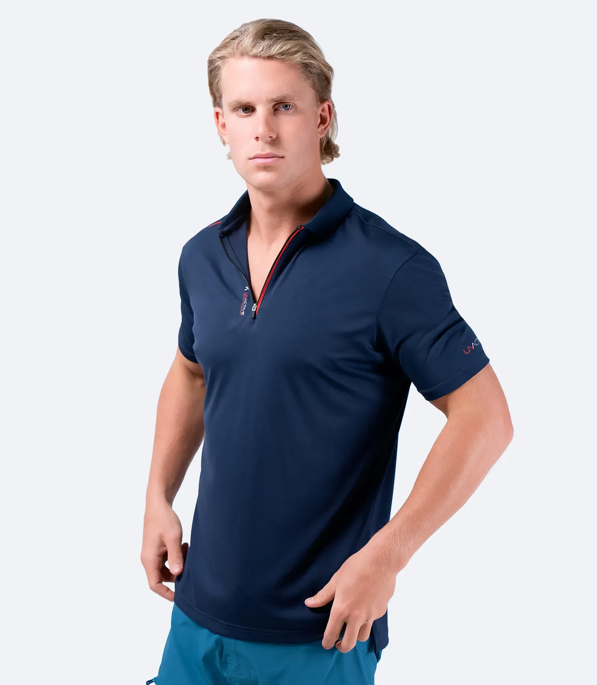 zhik-mens-uvactive-upf50-zip-sports-polo-navy